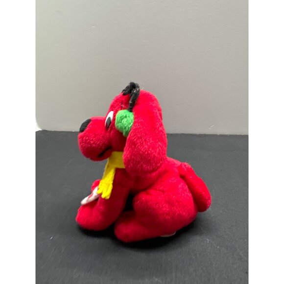 Scholastic Clifford The Big Red Dog 5” Plush Toy With Bone & Scarf - Picture 6 of 8